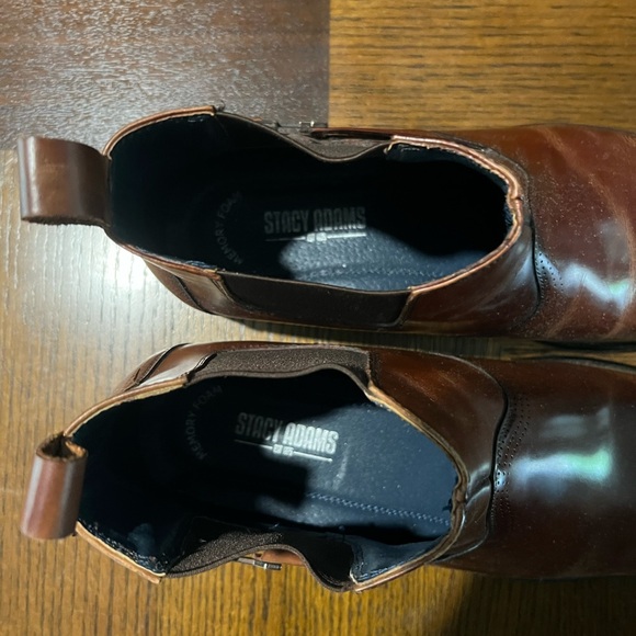 Stacy Adams Joffrey Chelsea Boots! Leather Upper! - Picture 3 of 5